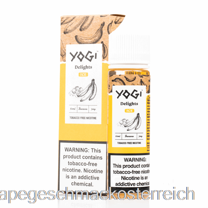 Bananeneis – Yogi-Köstlichkeiten – 60 Ml, 3 Mg Vape-Geschmack